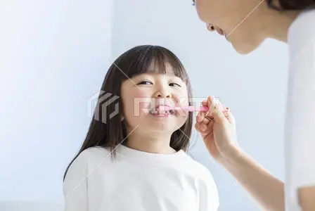 子どもの治療の様子